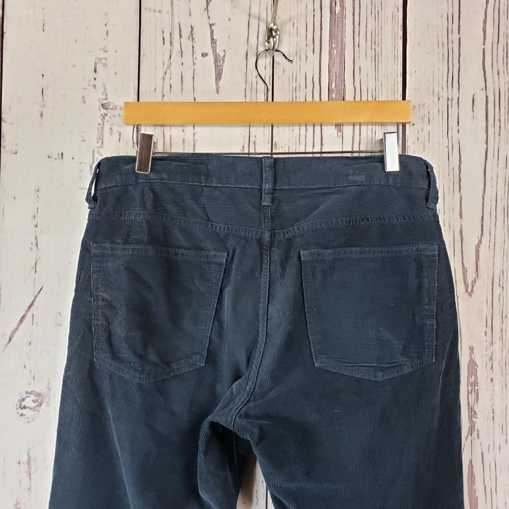 J. Crew Corduroy Jeans Womens Size 31/30 Cropped Below Waist Cotton Black - Picture 4 of 9